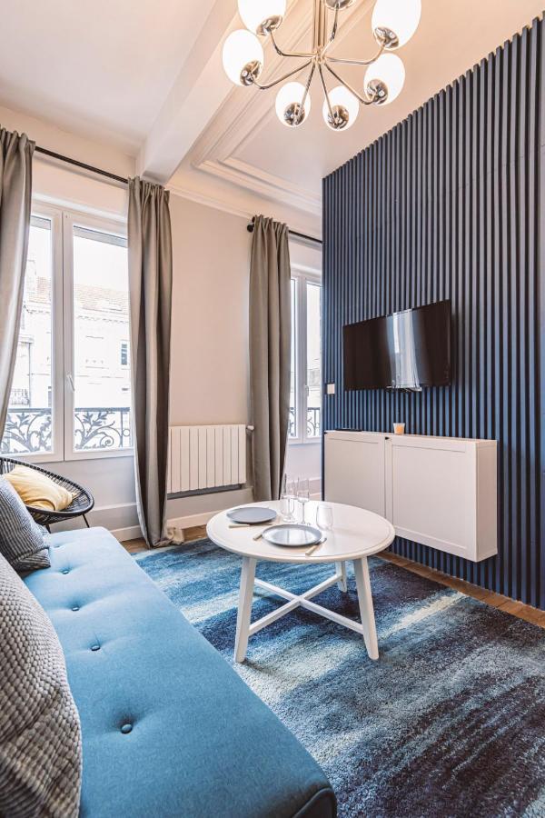 Apartamento Le Méditerranéen, face à la Cathédrale - 2D Reims Exterior foto